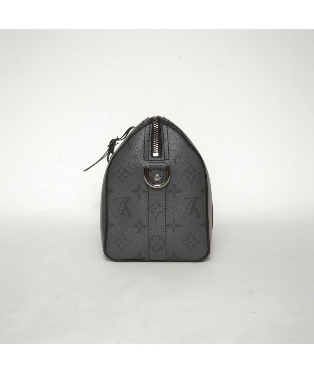 LOUIS VUITTON Черная дорожная/спортивная сумка, фото 5