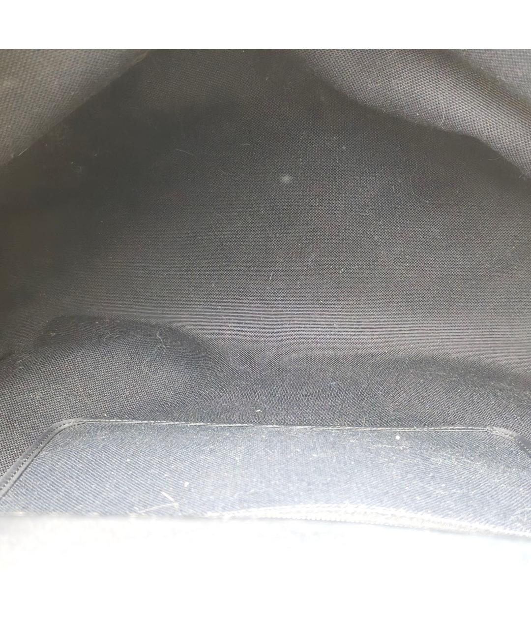 HERMES Черная тканевая сумка через плечо, фото 8