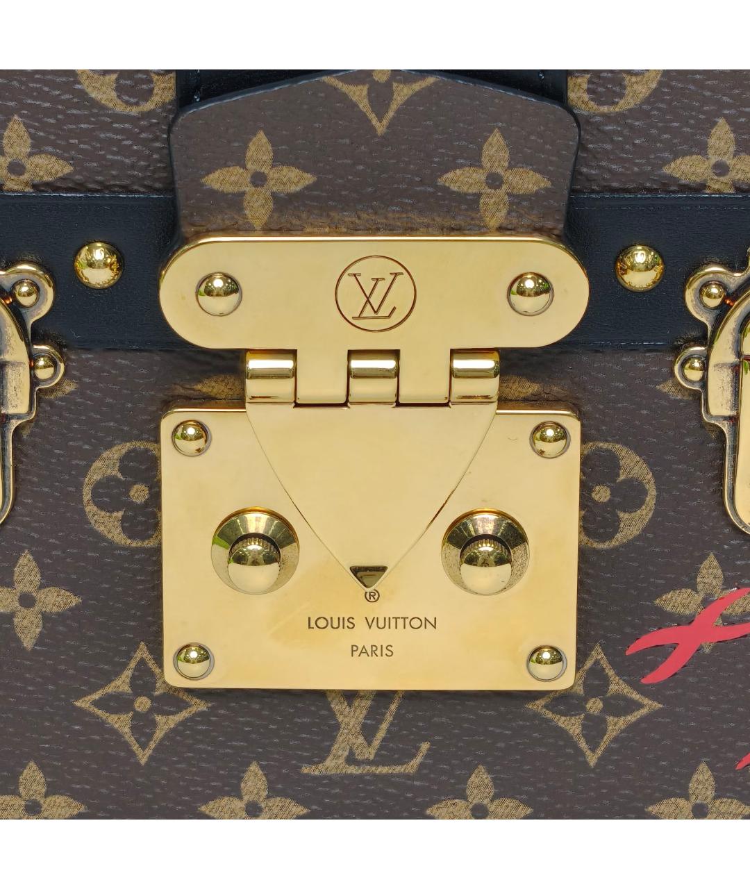 LOUIS VUITTON Коричневая сумка через плечо, фото 6