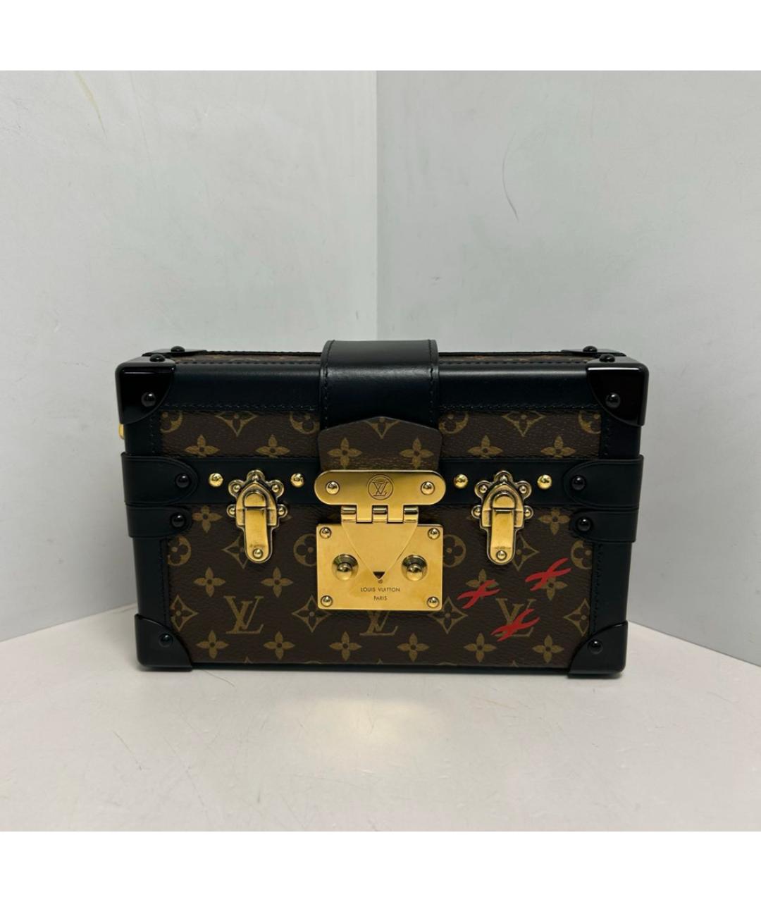 LOUIS VUITTON Коричневая сумка через плечо, фото 9