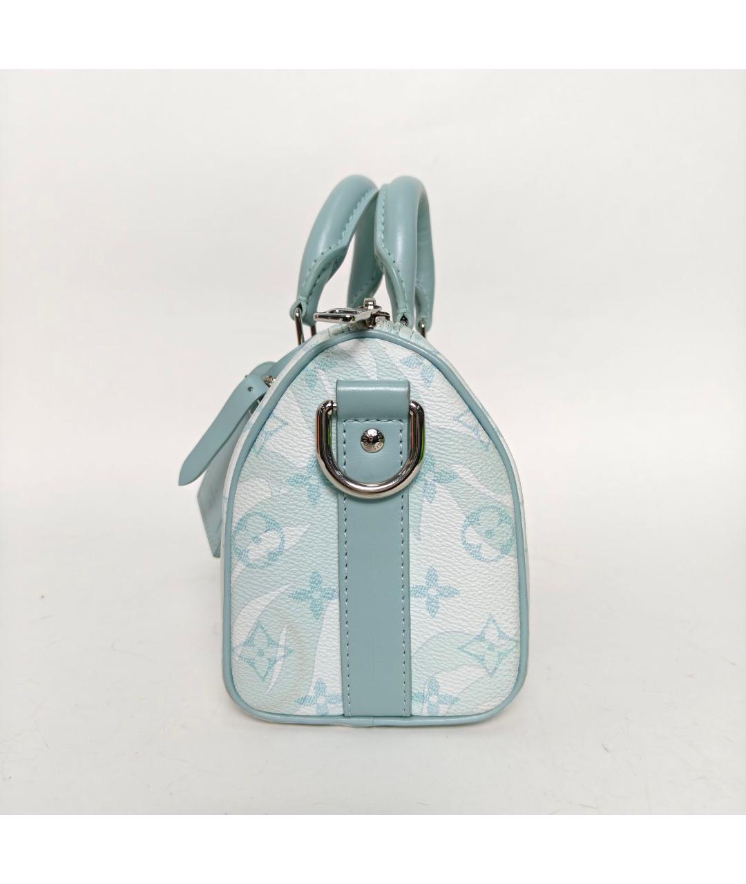 LOUIS VUITTON Голубая дорожная/спортивная сумка, фото 5