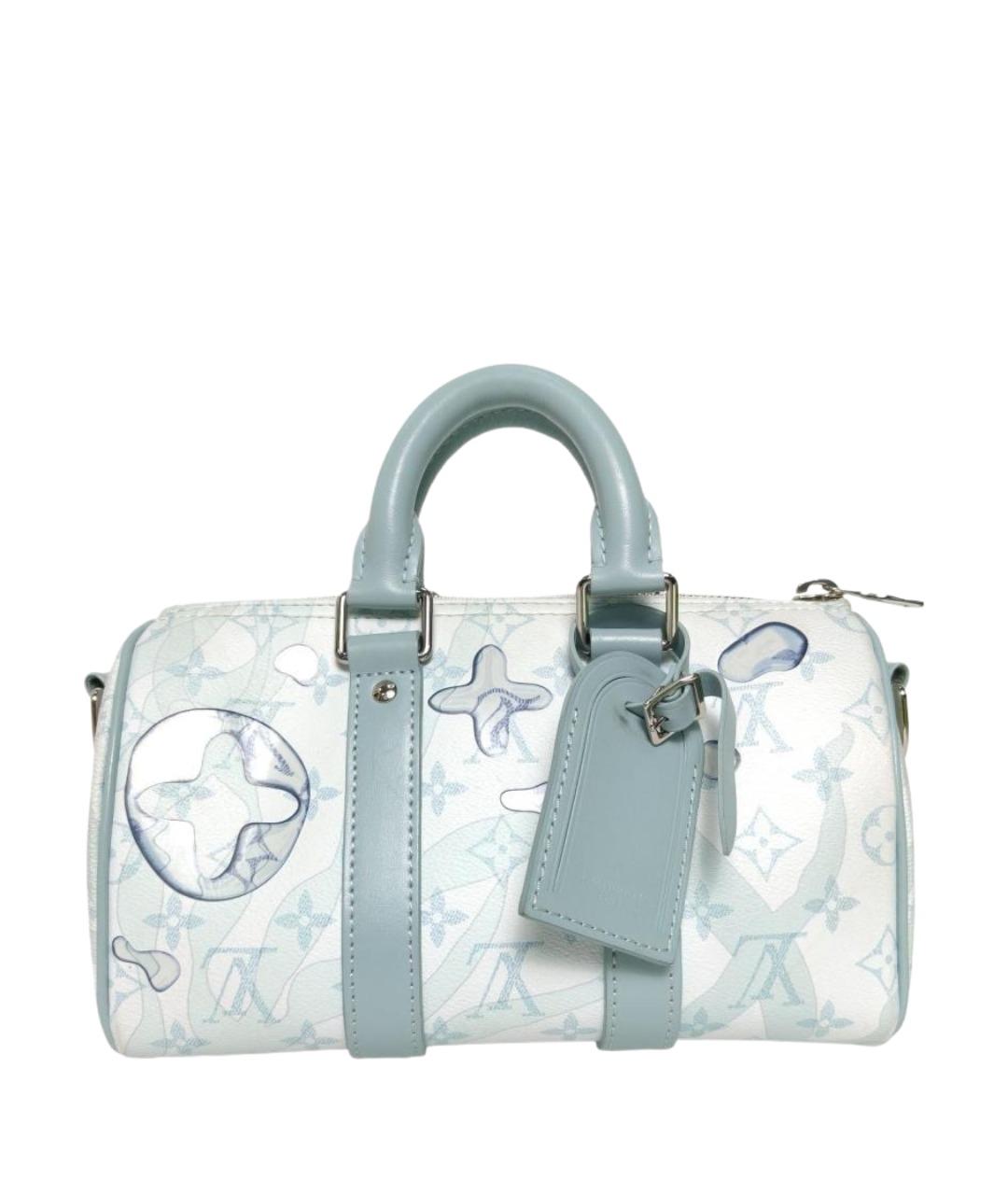 LOUIS VUITTON Голубая дорожная/спортивная сумка, фото 1