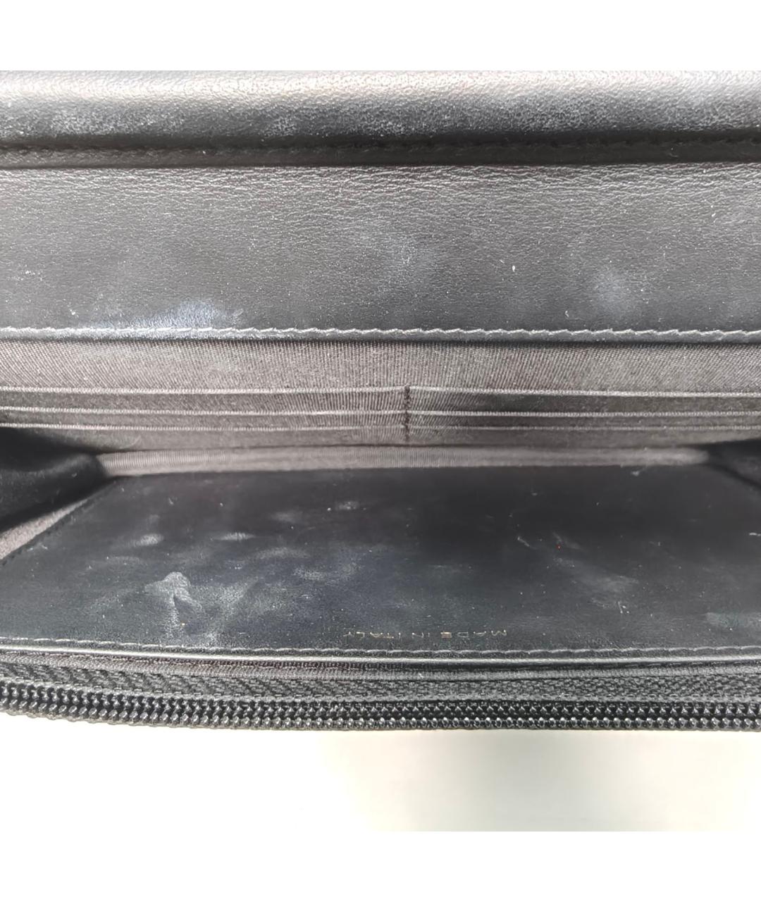 CHANEL Черная кожаная сумка через плечо, фото 8