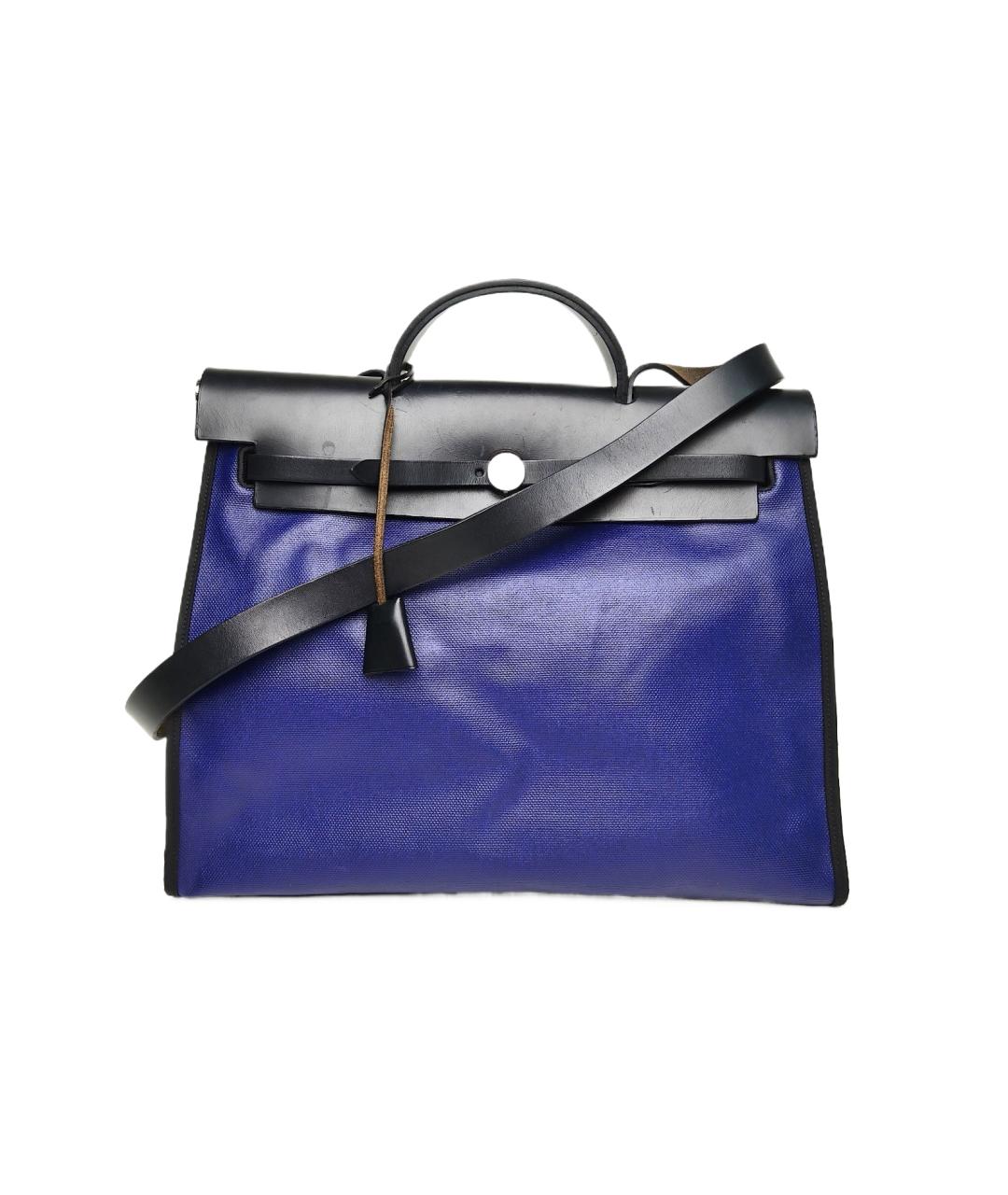 HERMES Синяя сумка через плечо, фото 1