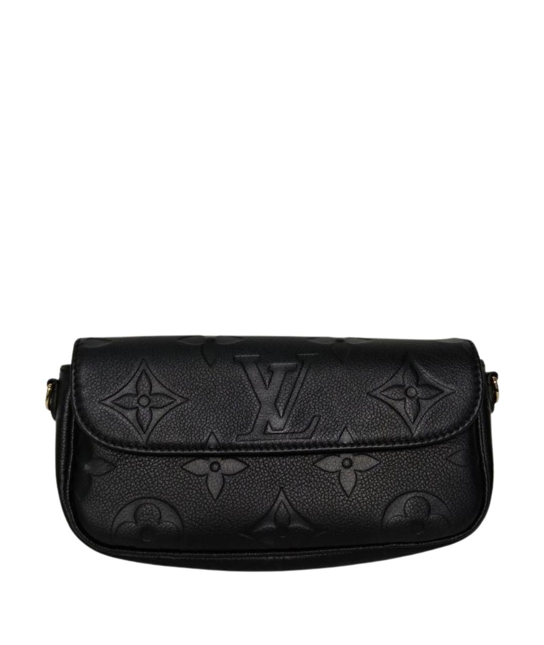 LOUIS VUITTON Черная кожаная сумка через плечо, фото 1