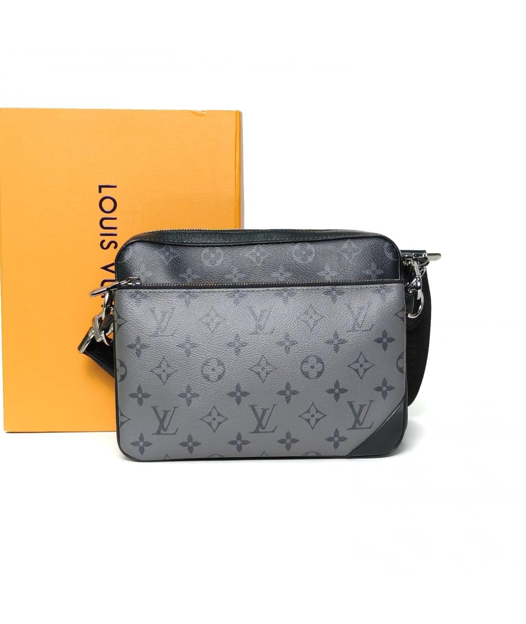 LOUIS VUITTON Серая сумка на плечо, фото 8