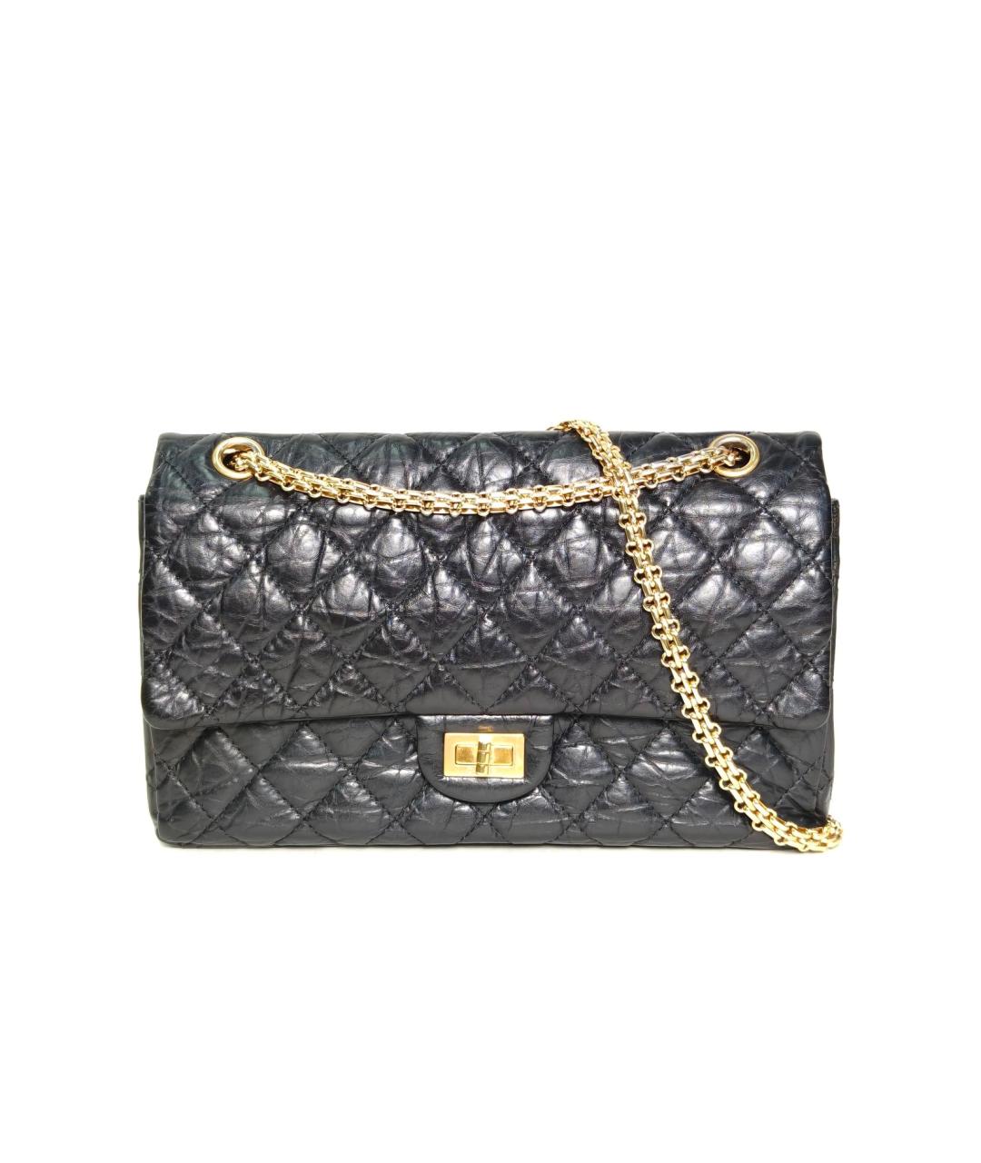 CHANEL Черная кожаная сумка через плечо, фото 2