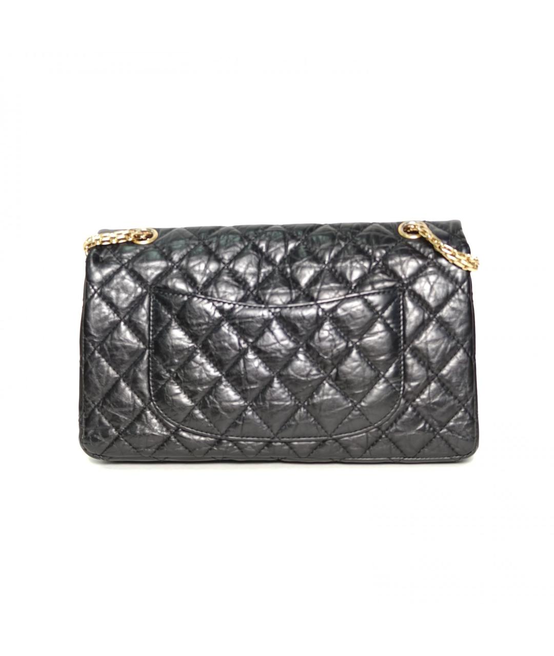 CHANEL Черная кожаная сумка через плечо, фото 4