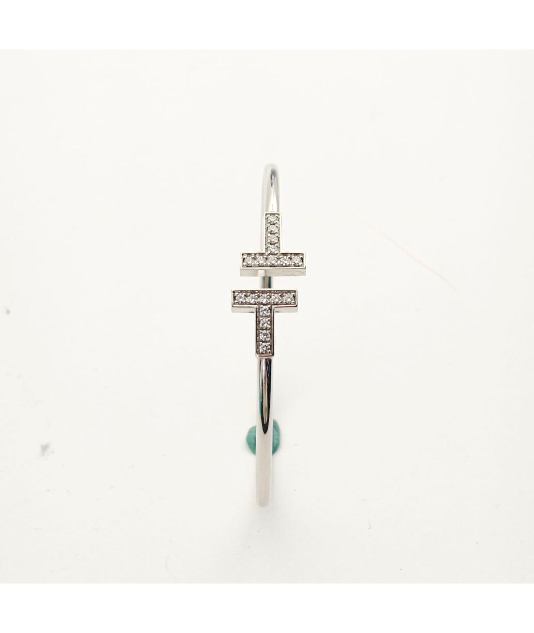 TIFFANY&CO Серебрянный браслет из белого золота, фото 3