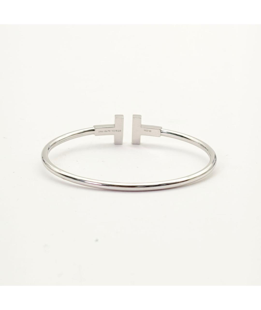 TIFFANY&CO Серебрянный браслет из белого золота, фото 4