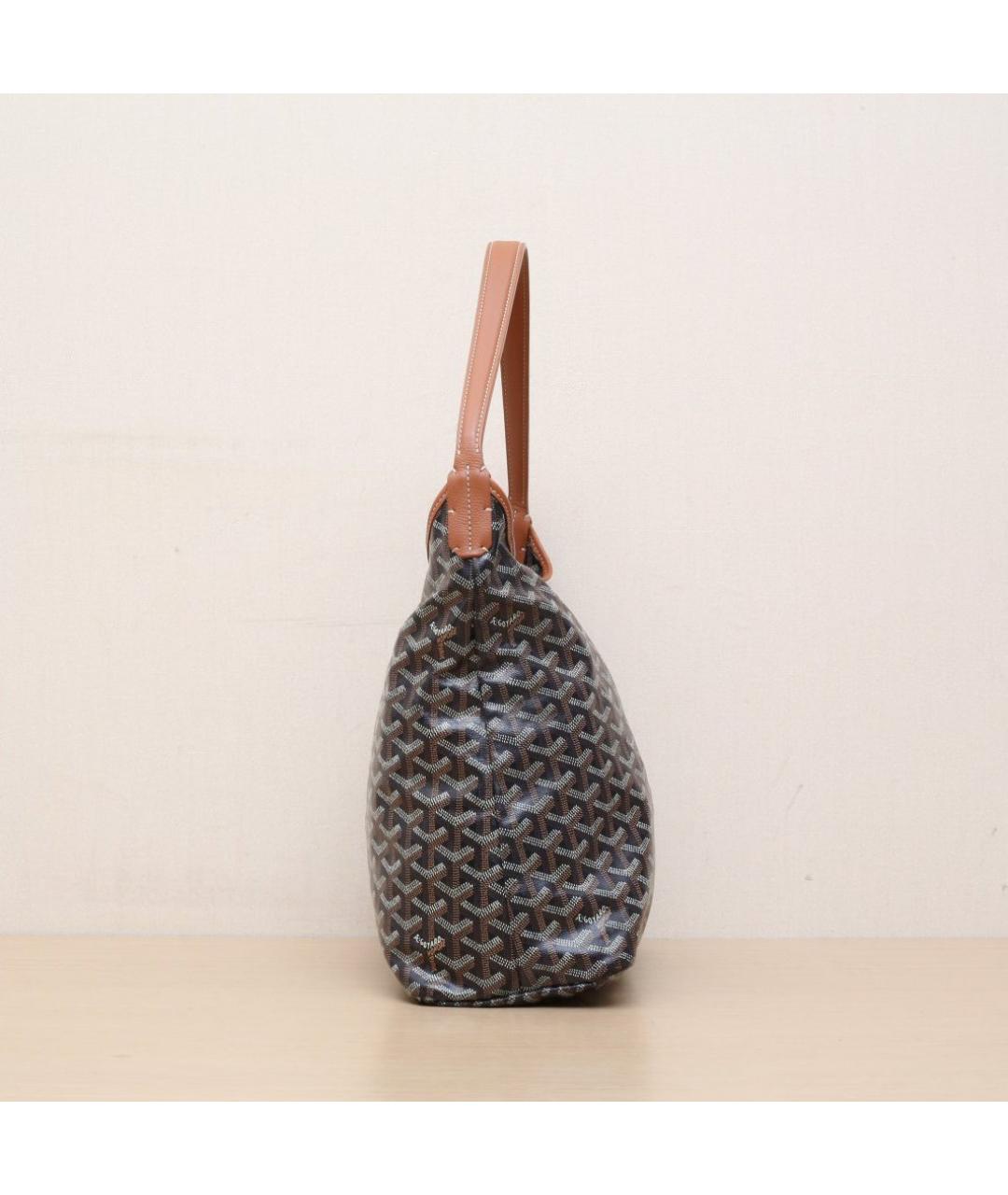 GOYARD Коричневая сумка через плечо, фото 5