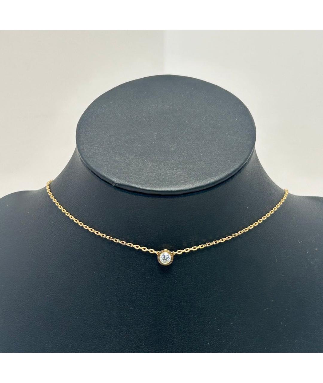 CARTIER Золотое колье из розового золота, фото 7