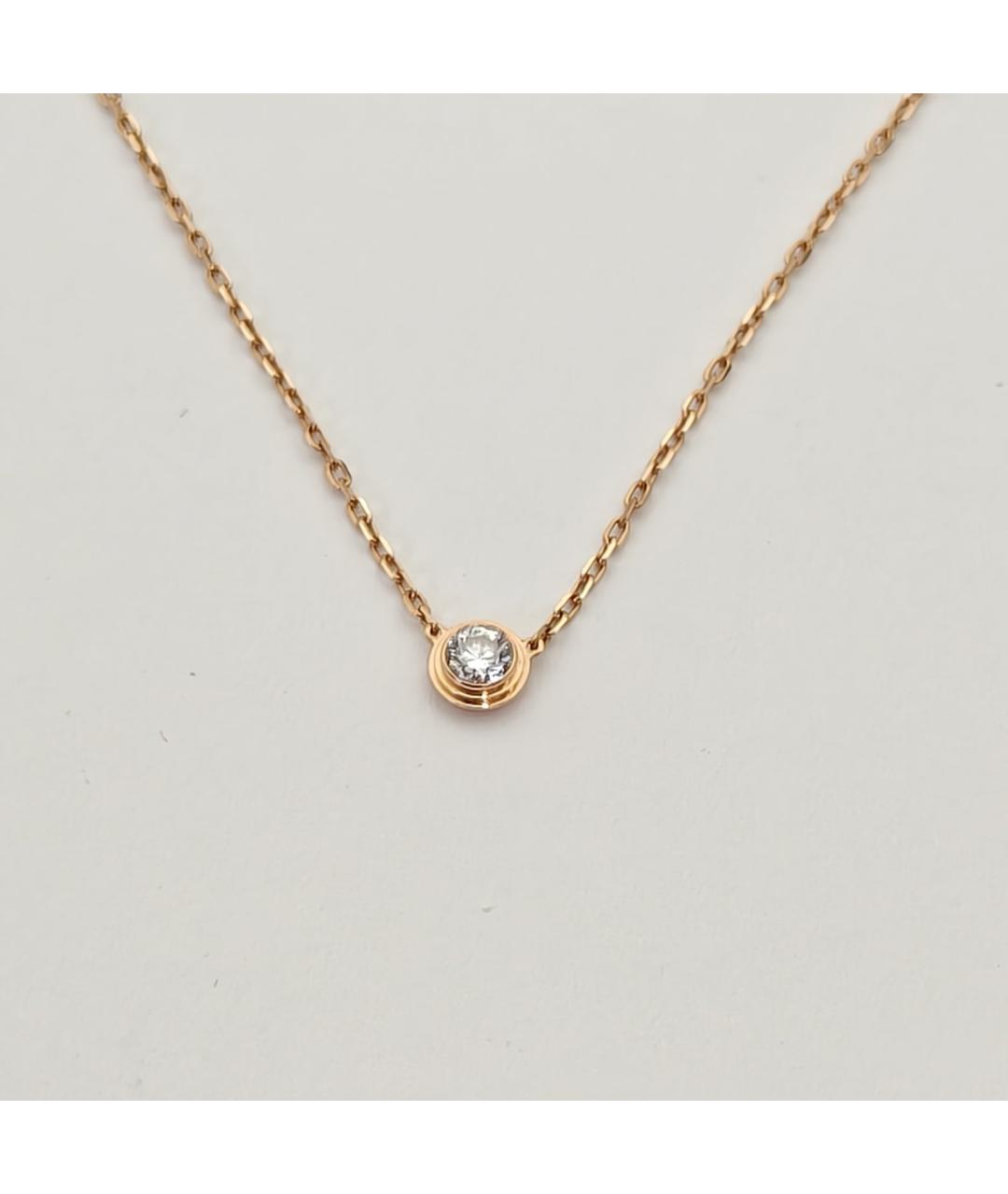 CARTIER Золотое колье из розового золота, фото 2