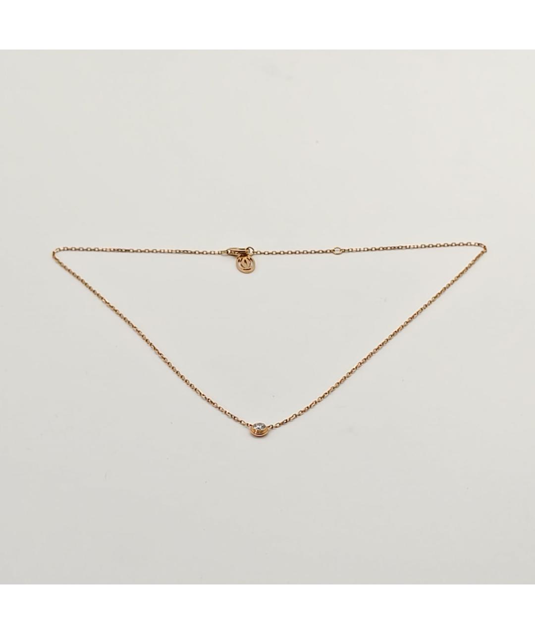 CARTIER Золотое колье из розового золота, фото 6