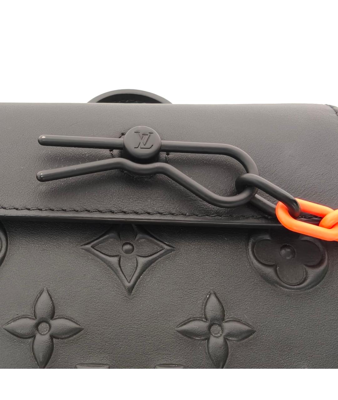 LOUIS VUITTON Черная сумка через плечо, фото 7