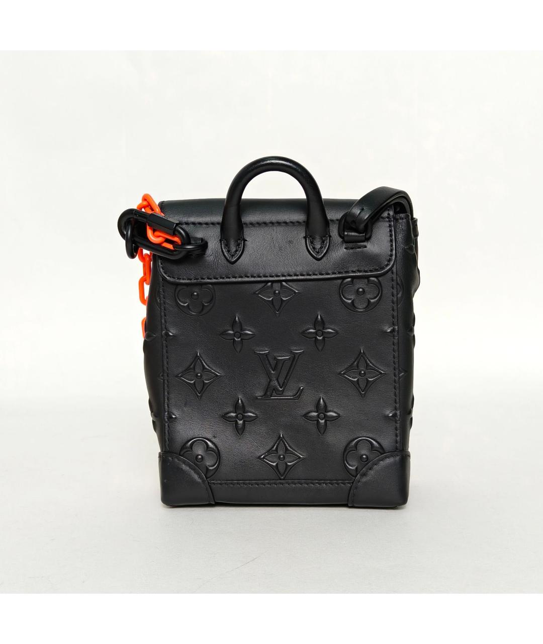 LOUIS VUITTON Черная сумка через плечо, фото 4