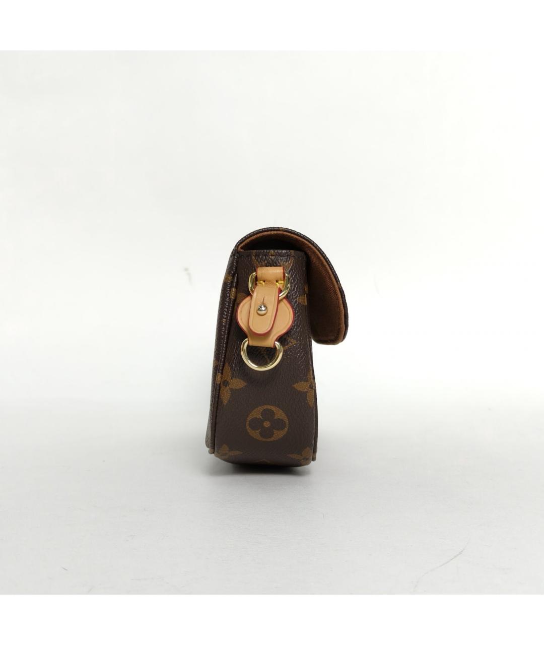 LOUIS VUITTON Коричневая сумка через плечо, фото 3