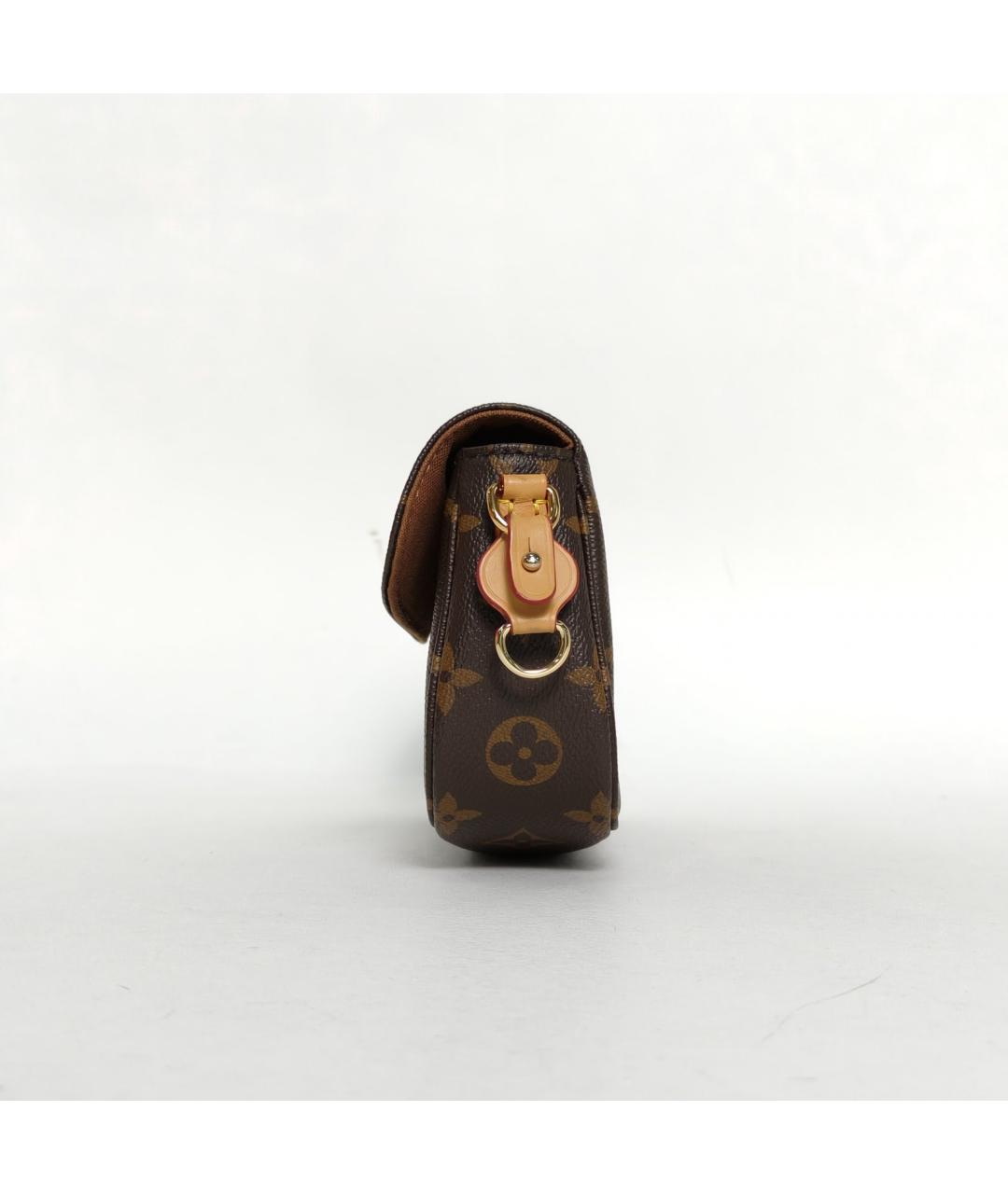 LOUIS VUITTON Коричневая сумка через плечо, фото 5