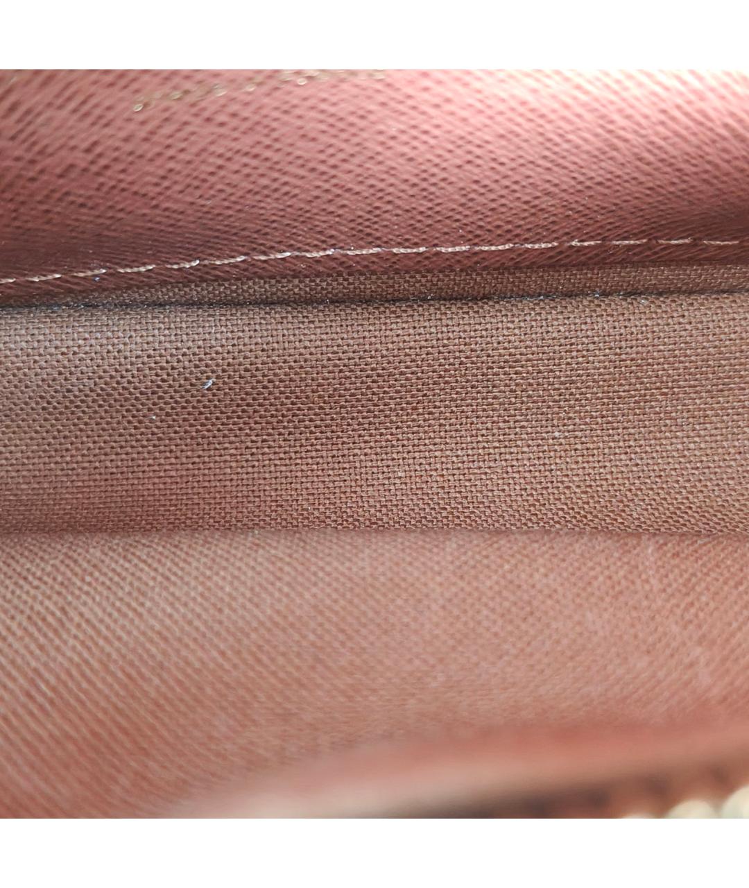 LOUIS VUITTON Коричневая сумка через плечо, фото 7