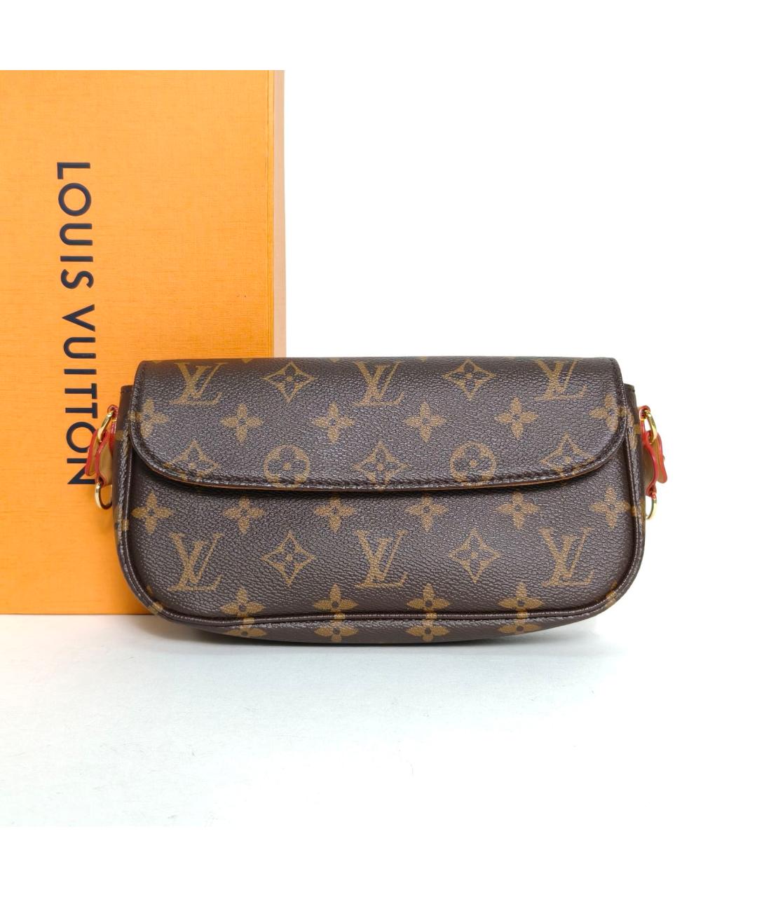 LOUIS VUITTON Коричневая сумка через плечо, фото 8