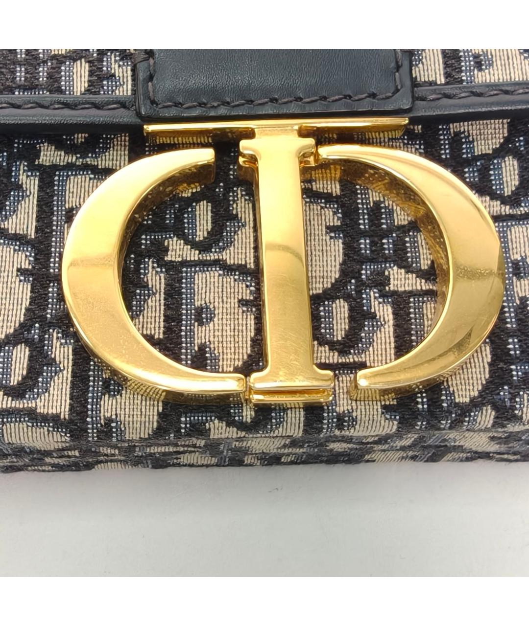 CHRISTIAN DIOR Темно-синяя сумка через плечо, фото 7