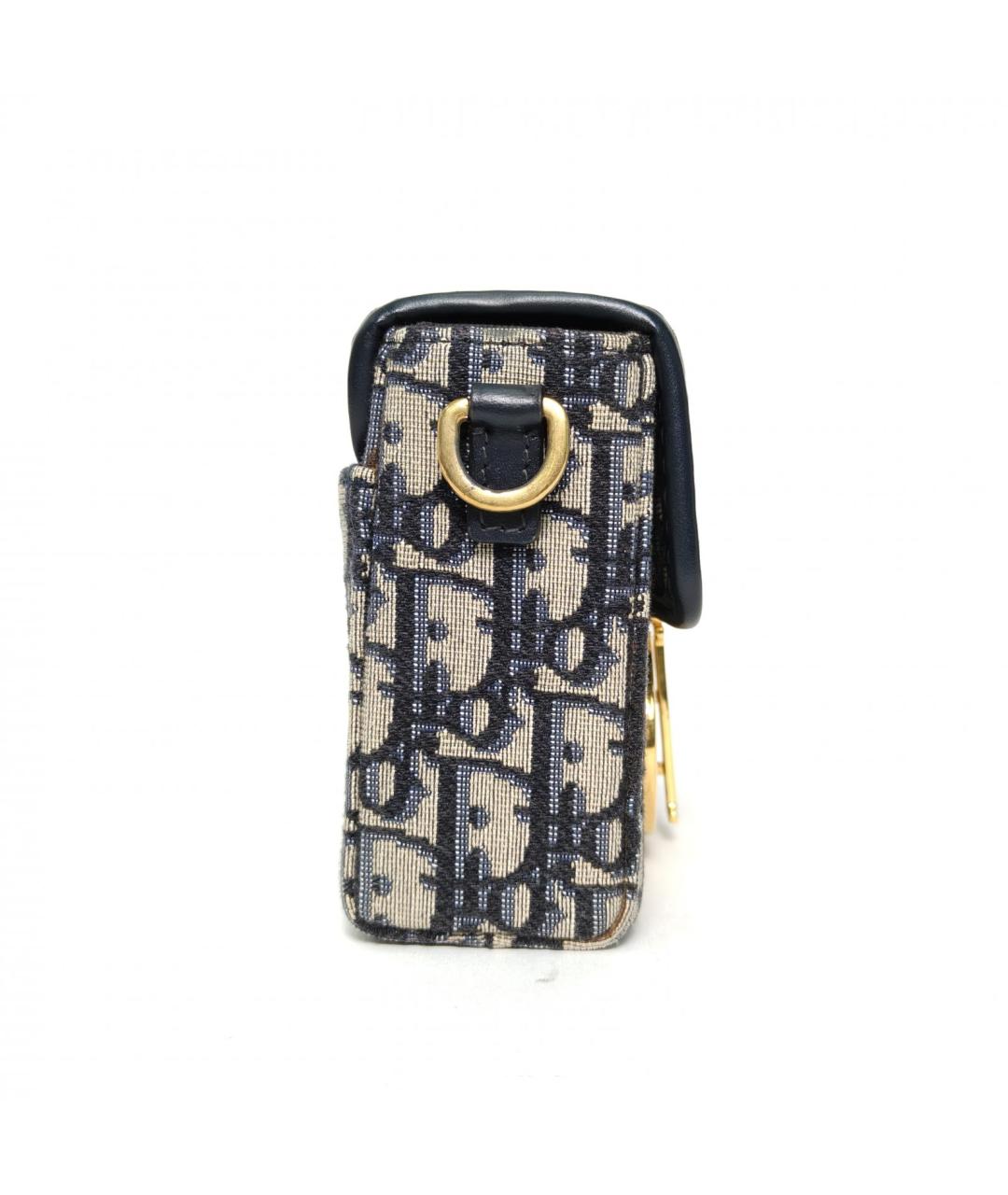 CHRISTIAN DIOR Темно-синяя сумка через плечо, фото 5