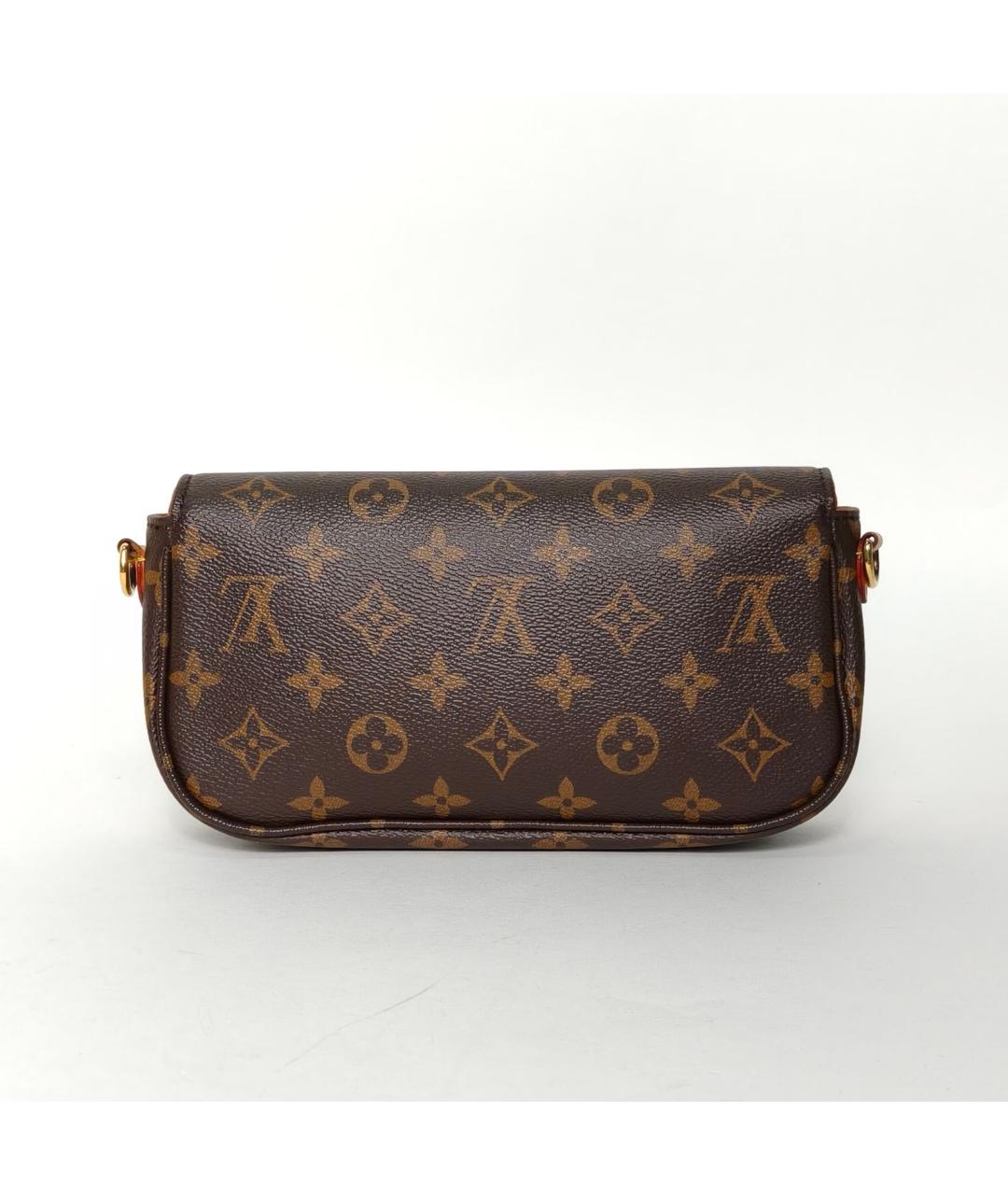 LOUIS VUITTON Коричневая сумка через плечо, фото 4