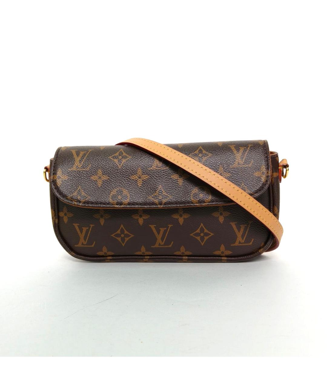 LOUIS VUITTON Коричневая сумка через плечо, фото 2