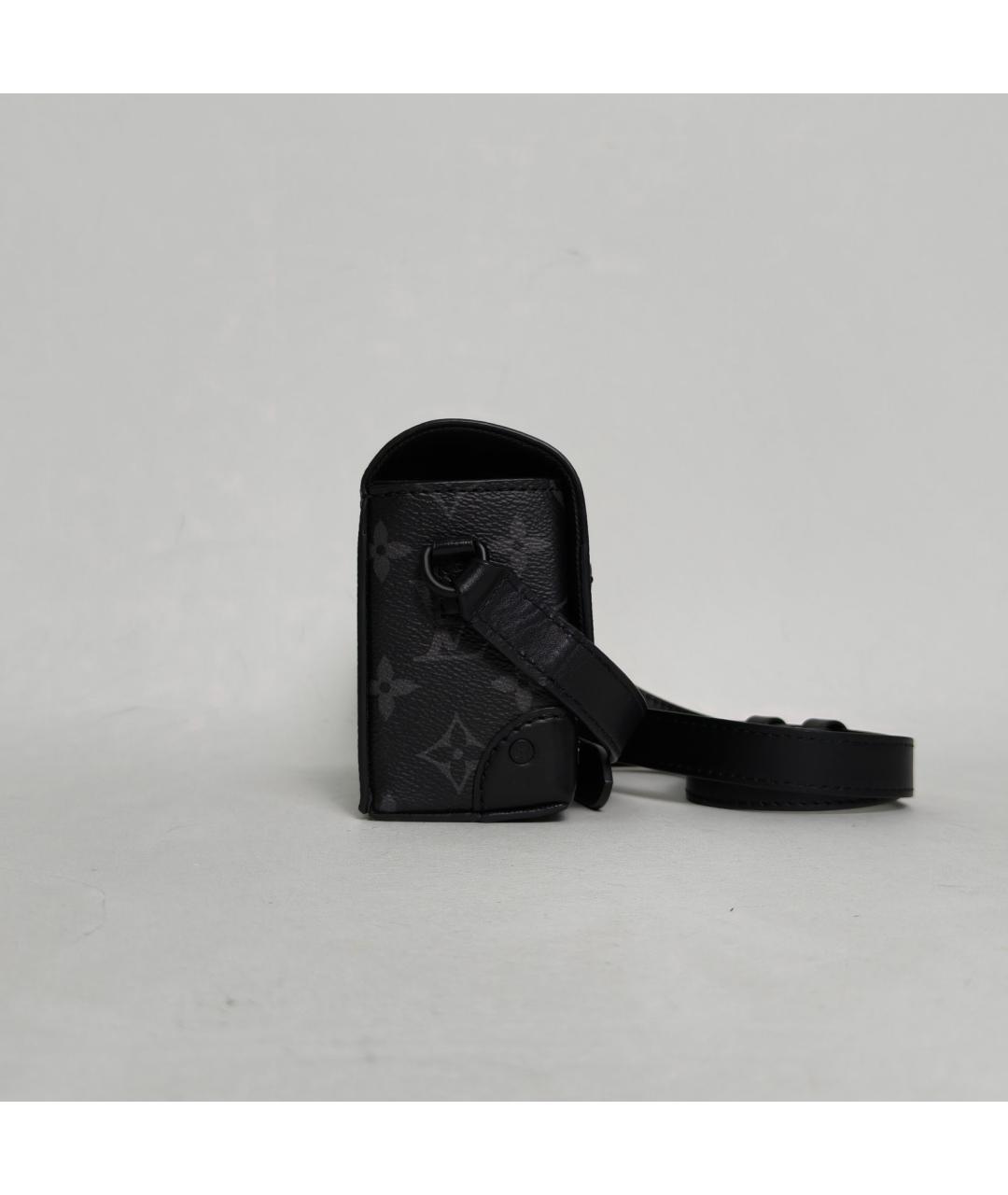 LOUIS VUITTON Черная сумка через плечо, фото 3