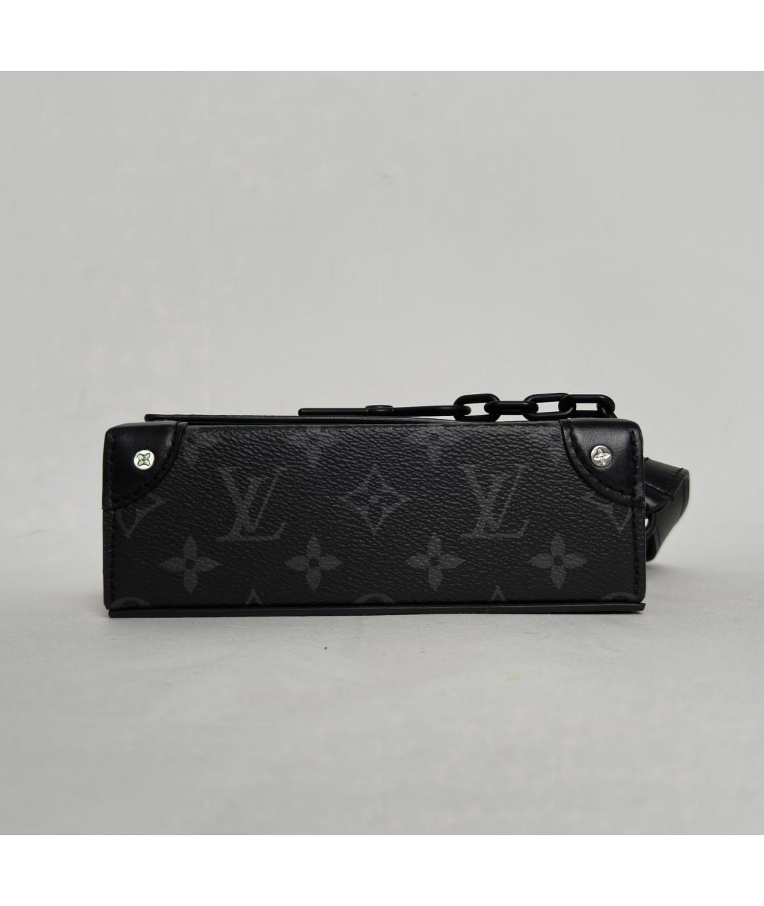 LOUIS VUITTON Черная сумка через плечо, фото 6