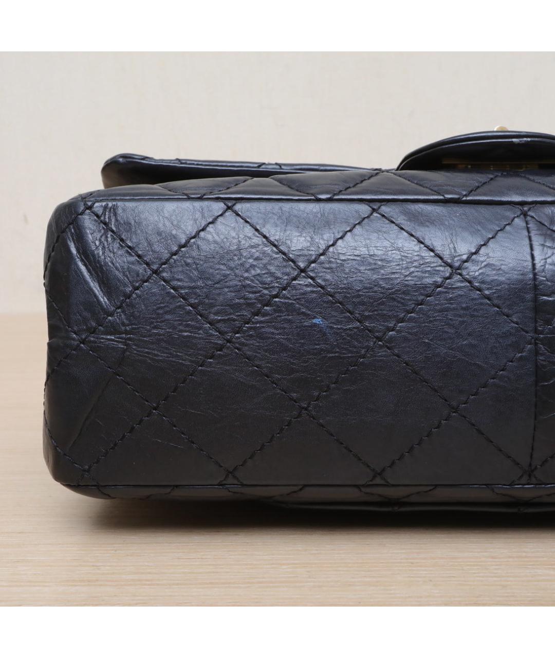 CHANEL Черная кожаная сумка через плечо, фото 9