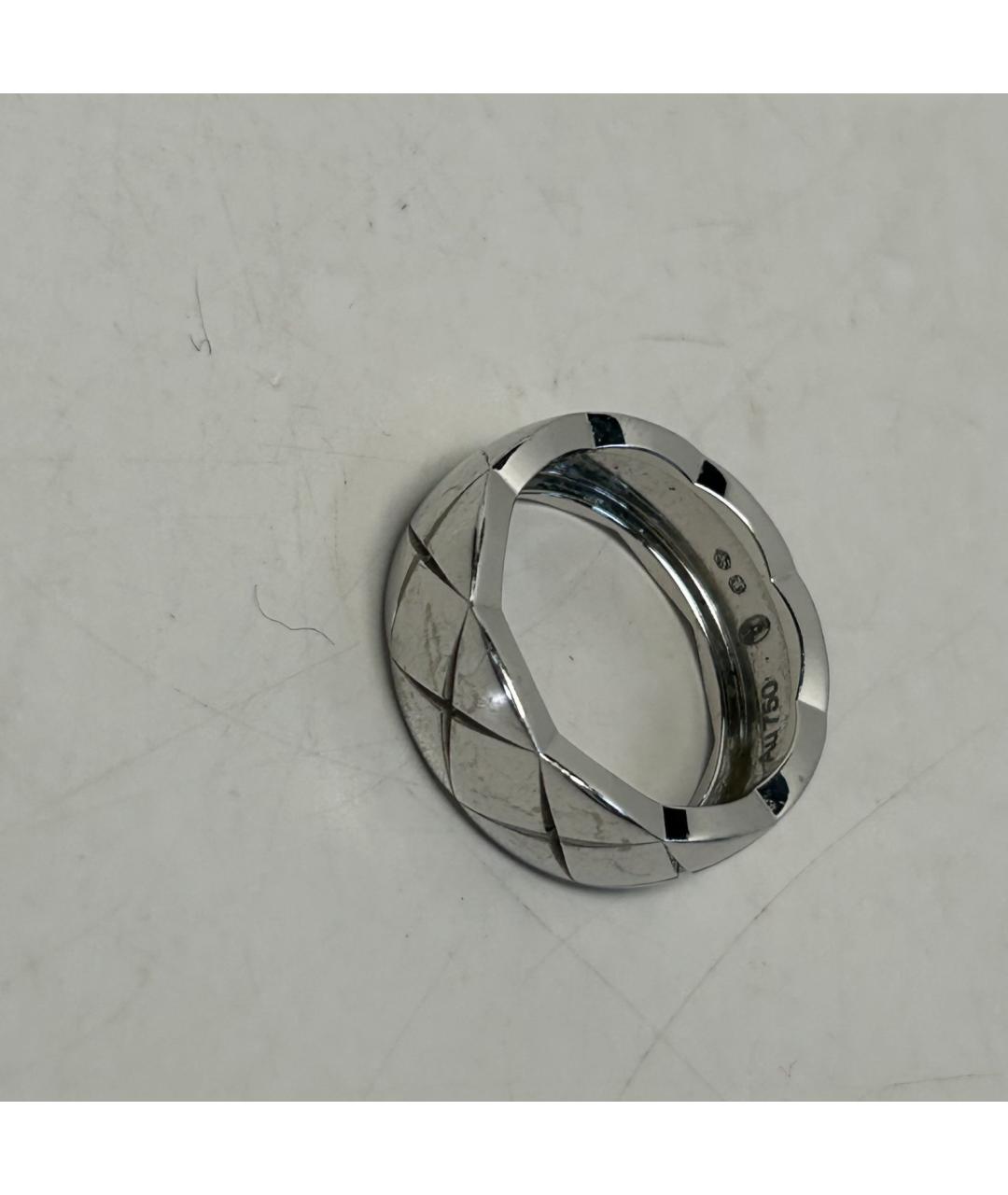 CHANEL Серебряное кольцо из белого золота, фото 6