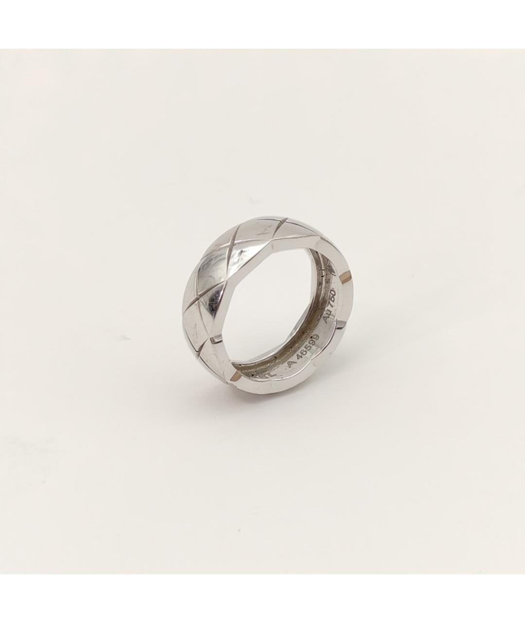 CHANEL Серебряное кольцо из белого золота, фото 2