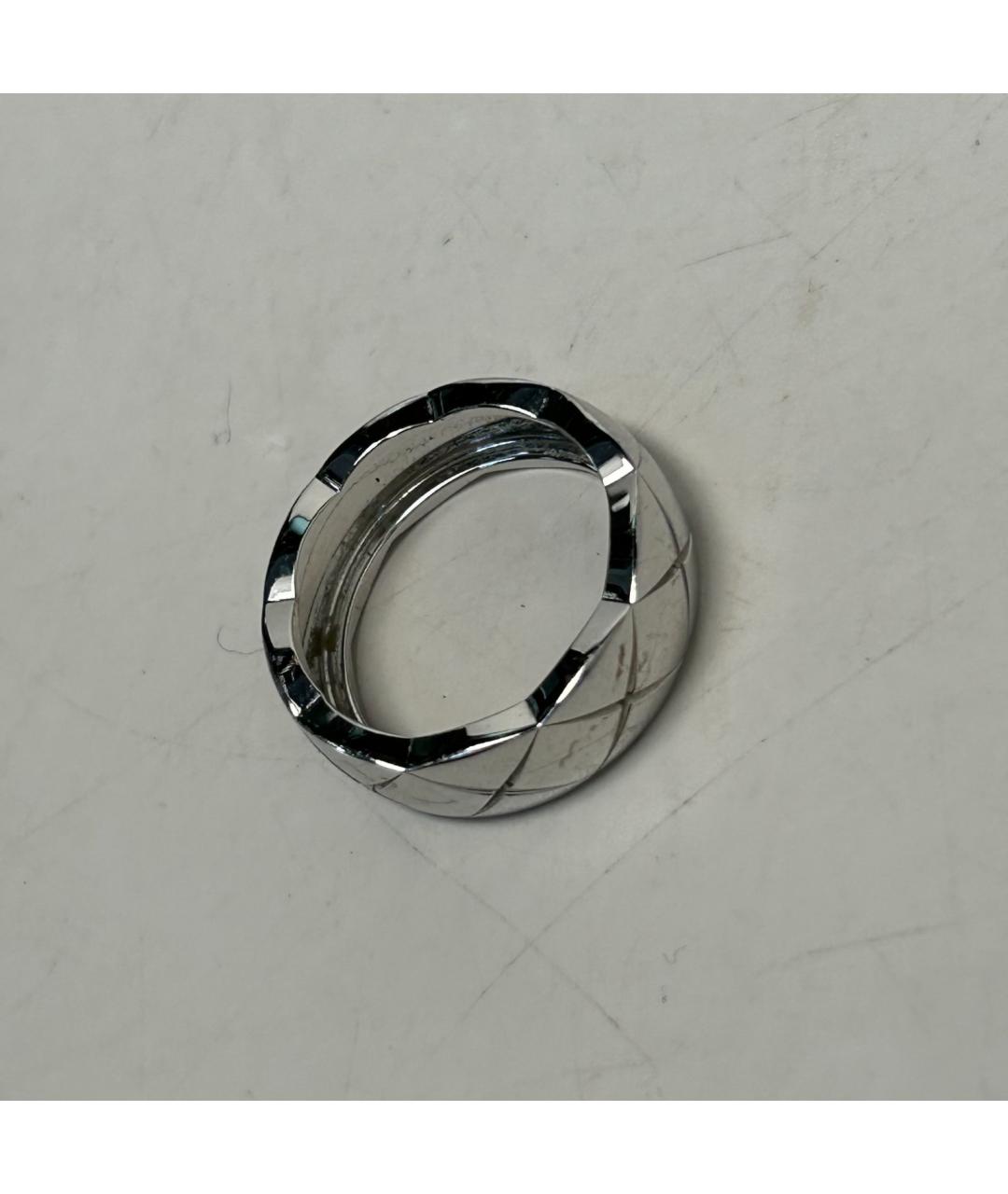 CHANEL Серебряное кольцо из белого золота, фото 7