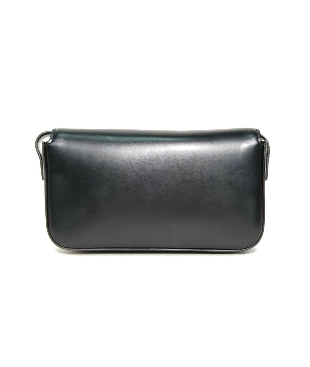 CELINE Черная кожаная сумка через плечо, фото 4
