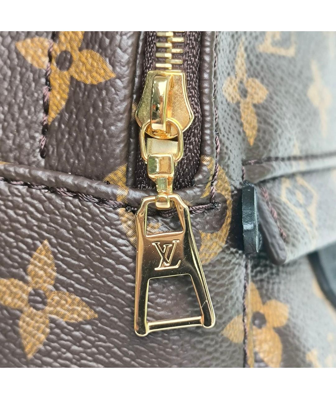 LOUIS VUITTON Коричневый рюкзак, фото 8