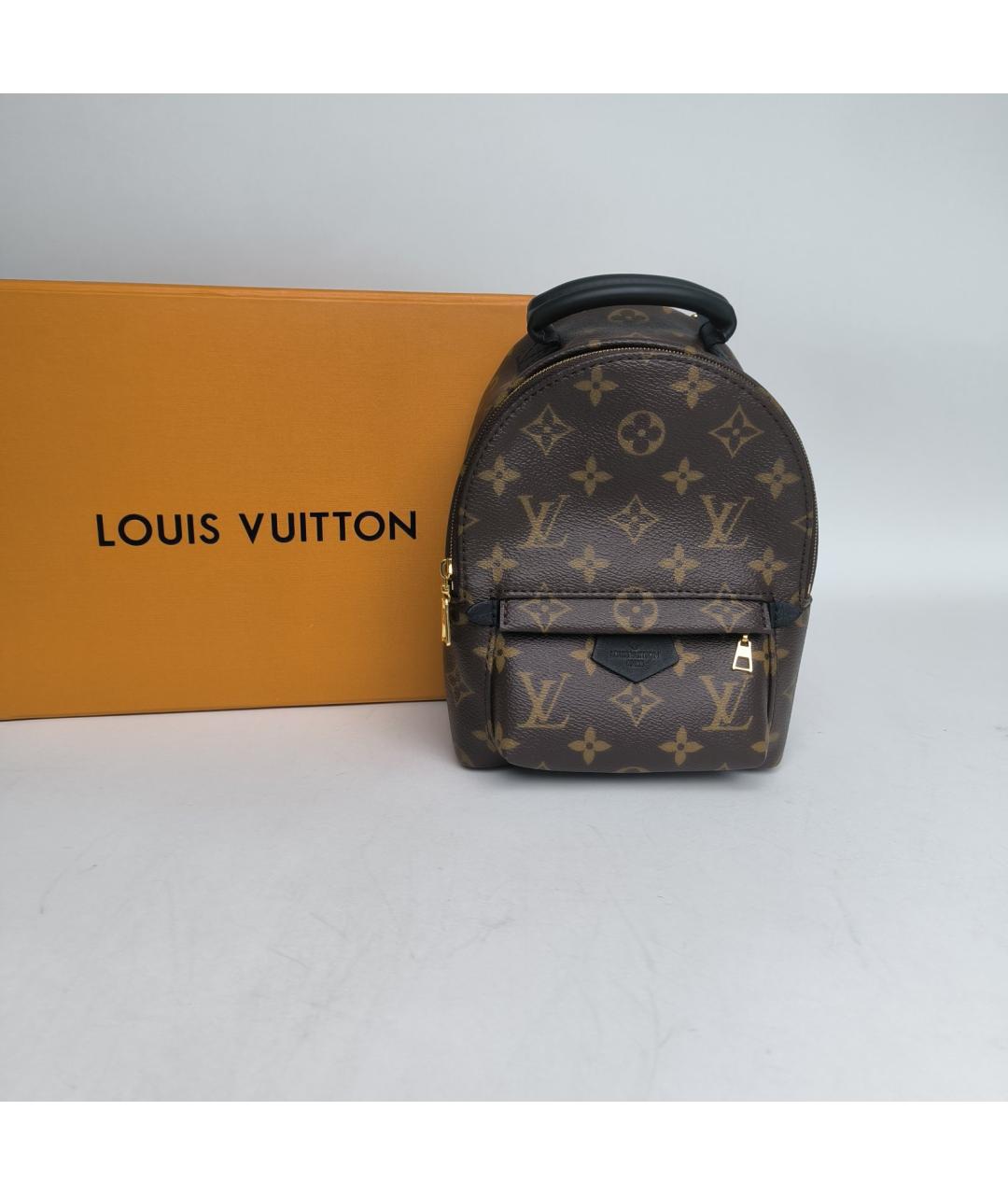LOUIS VUITTON Коричневый рюкзак, фото 9
