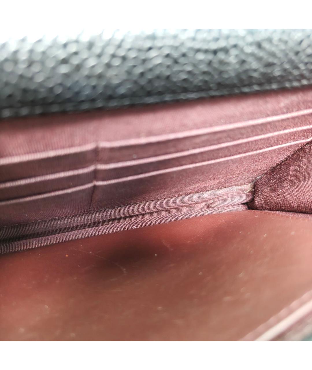 CHANEL Черная кожаная сумка через плечо, фото 7