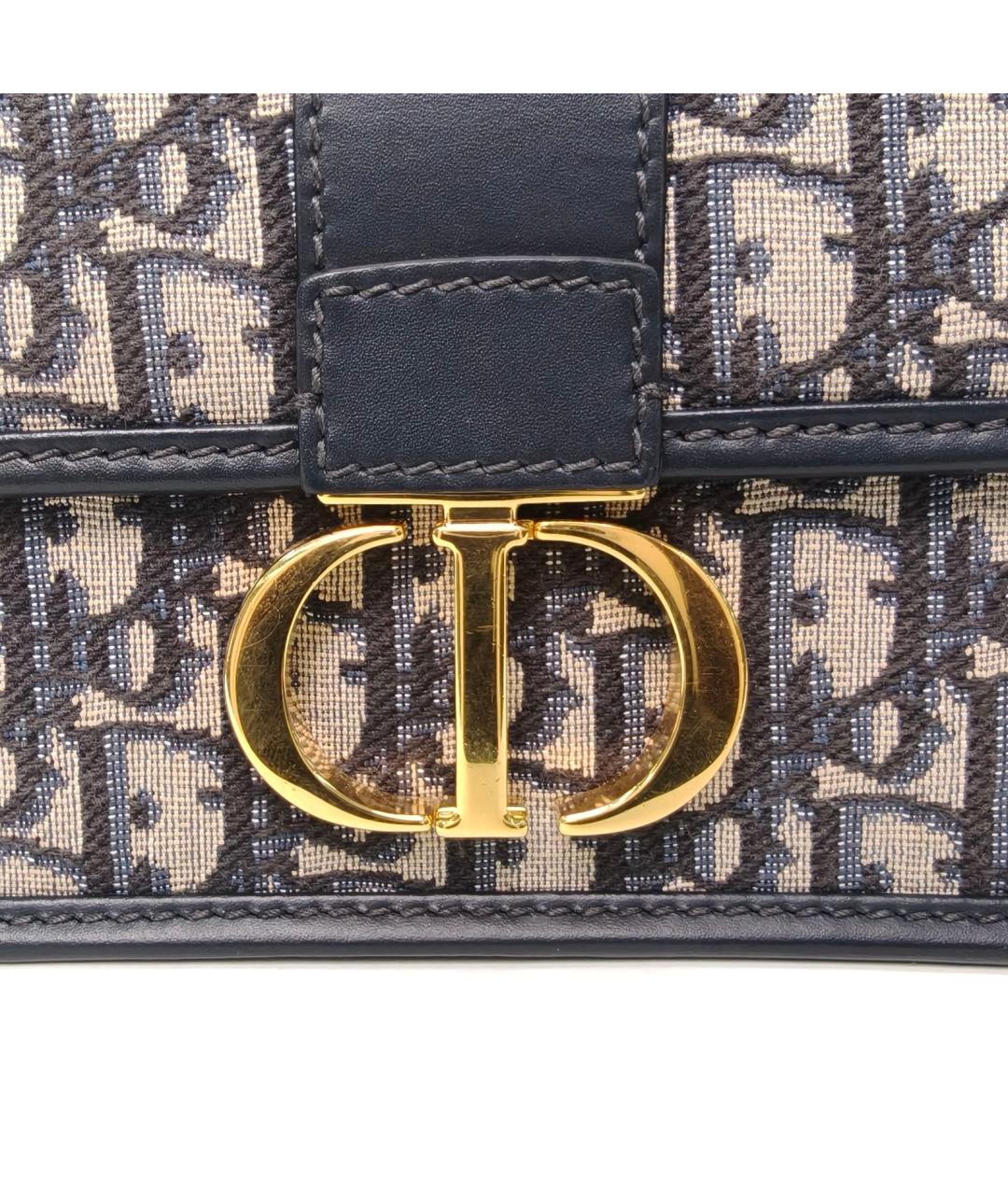 CHRISTIAN DIOR Синяя сумка через плечо, фото 7