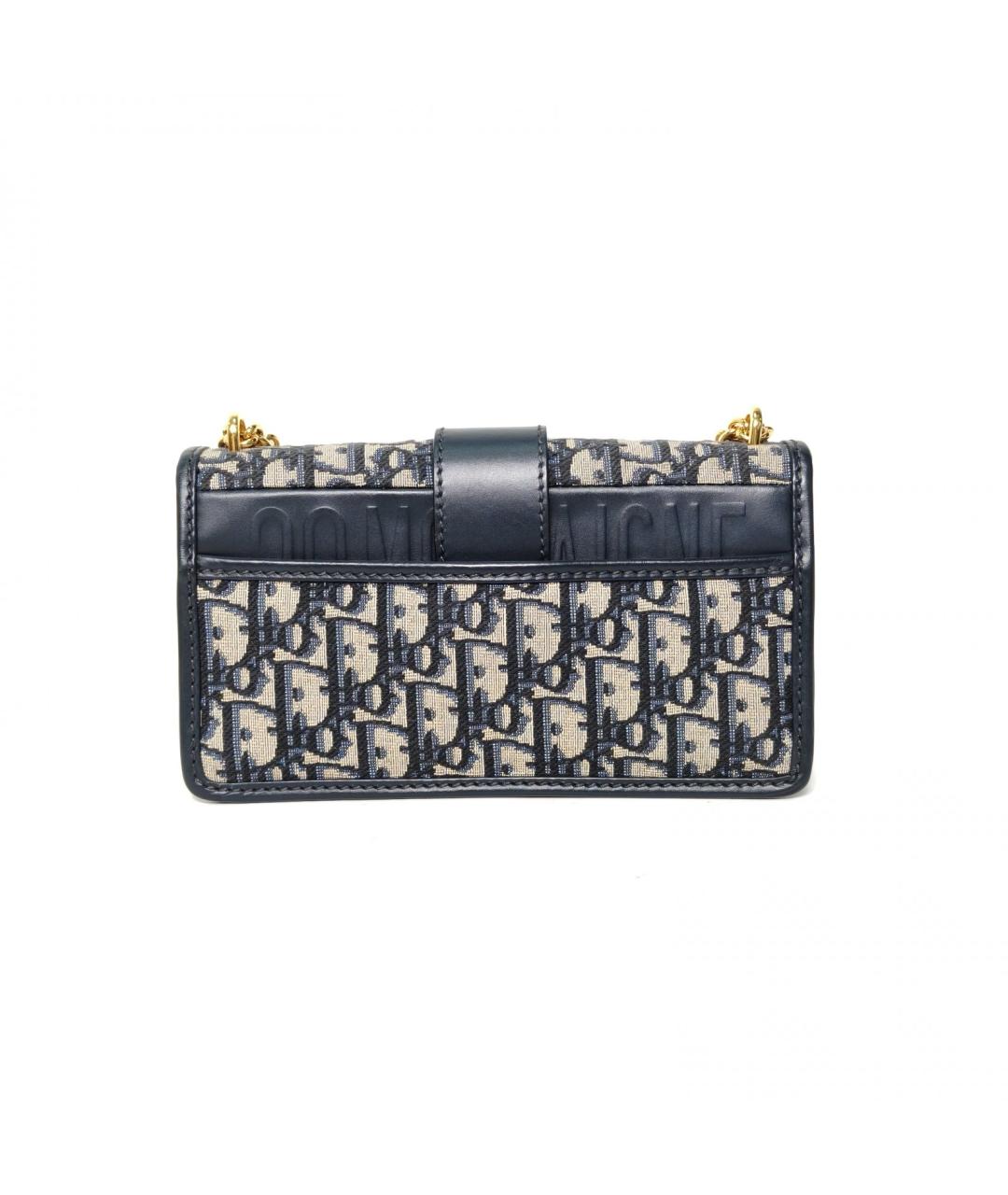 CHRISTIAN DIOR Синяя сумка через плечо, фото 4