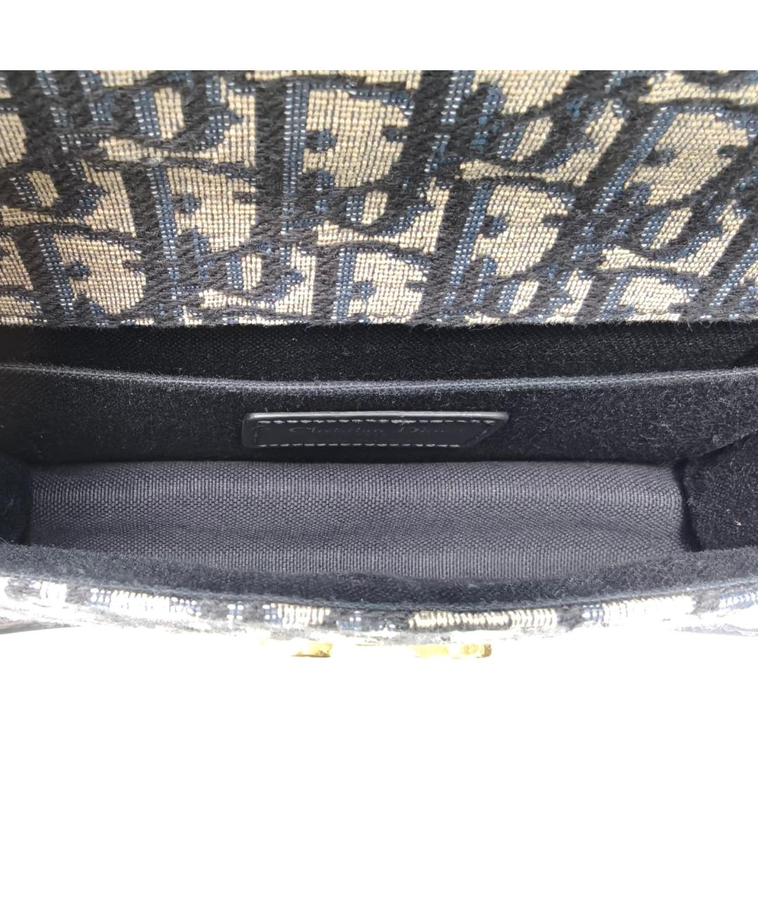 CHRISTIAN DIOR Синяя сумка через плечо, фото 8