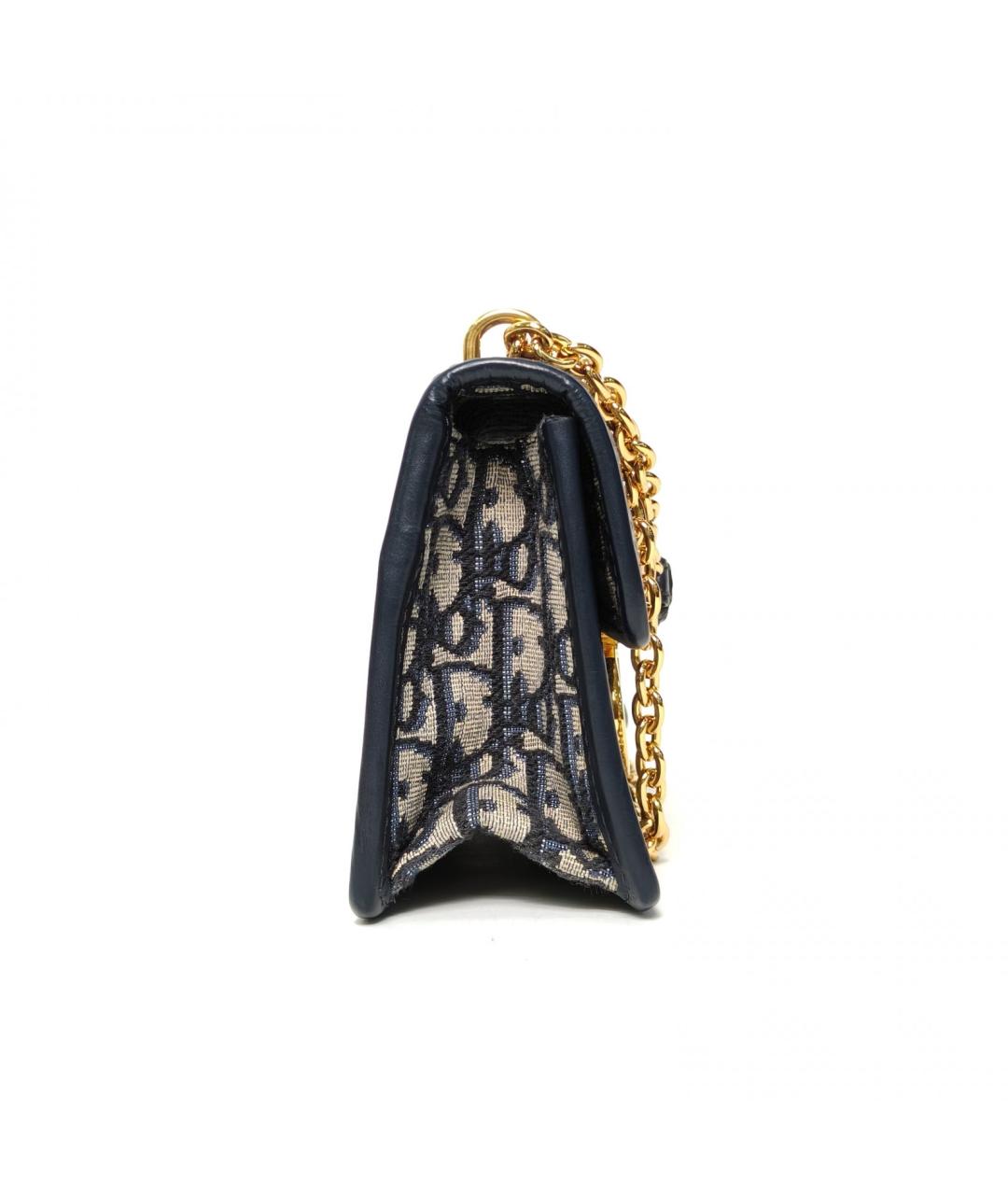 CHRISTIAN DIOR Синяя сумка через плечо, фото 5