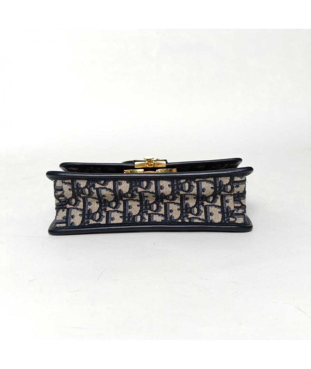 CHRISTIAN DIOR Синяя сумка через плечо, фото 6