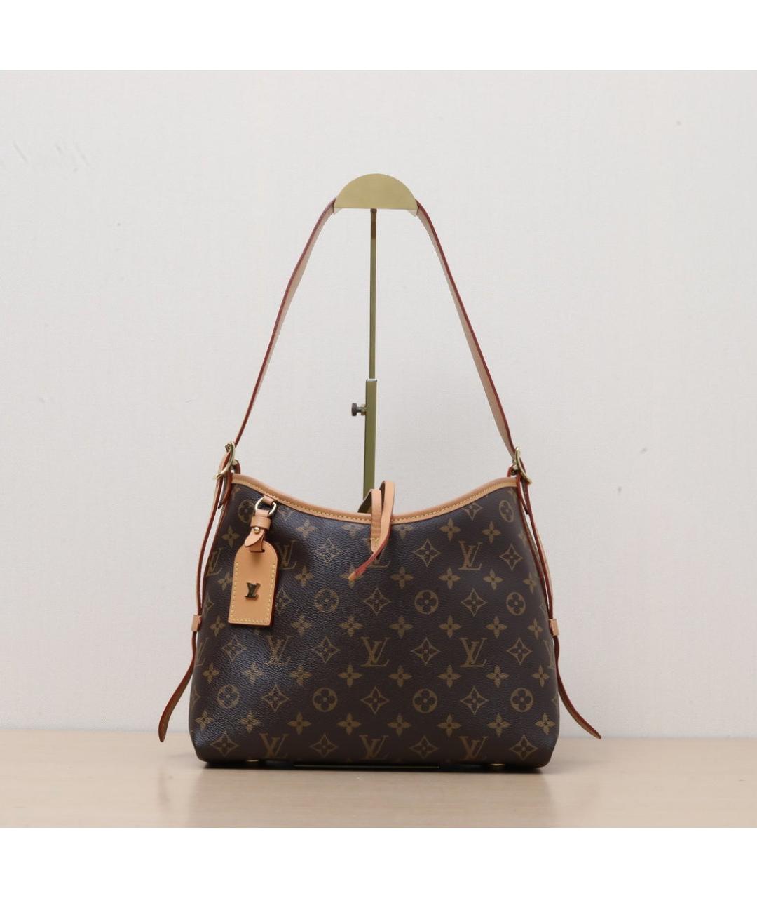 LOUIS VUITTON Коричневая сумка через плечо, фото 3