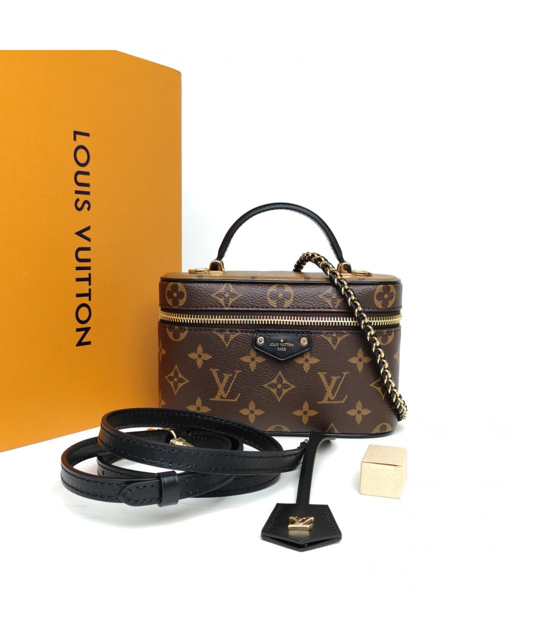 LOUIS VUITTON Коричневая сумка через плечо, фото 9