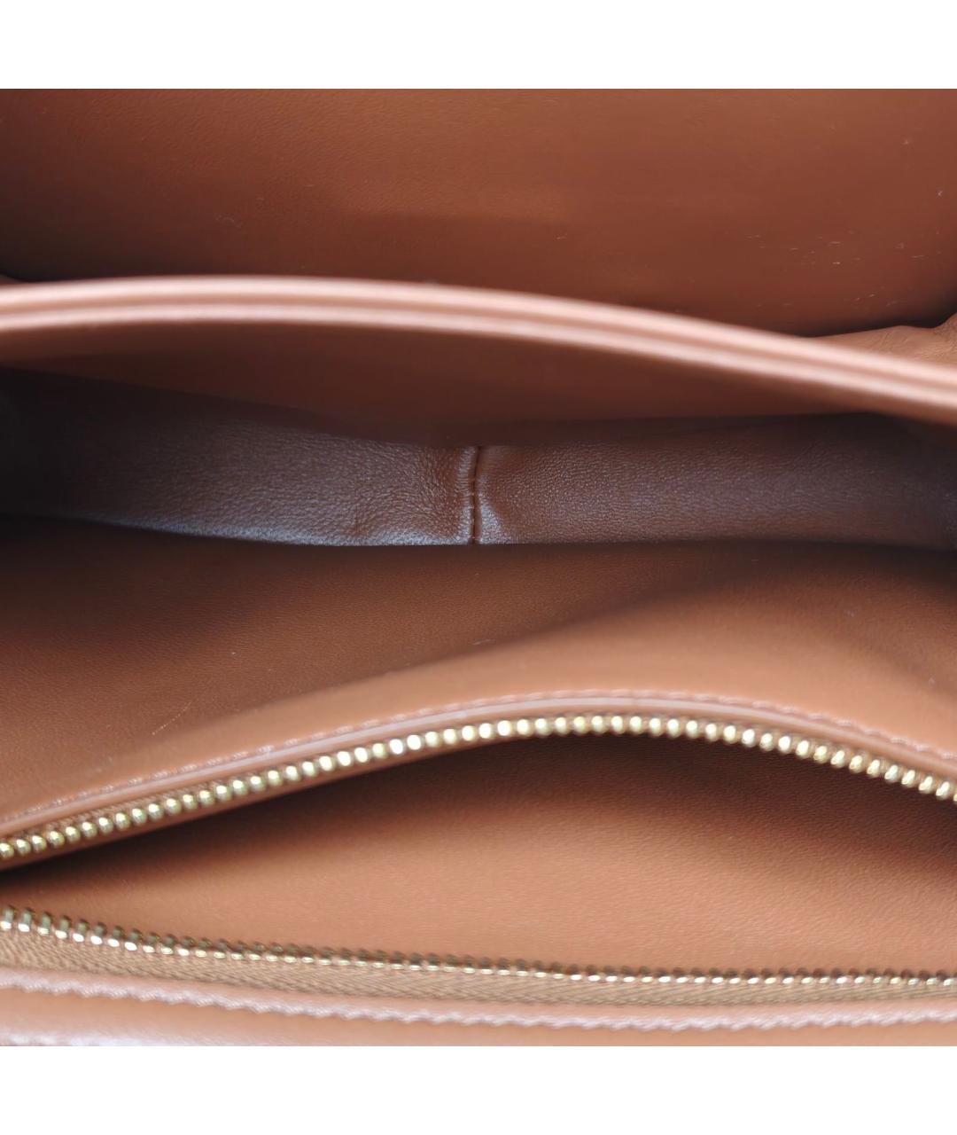 CELINE Коричневая сумка через плечо, фото 7