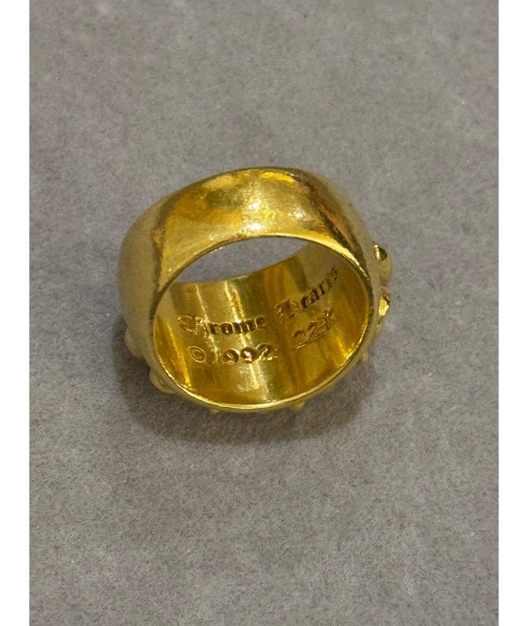 CHROME HEARTS Золотое кольцо из желтого золота, фото 2