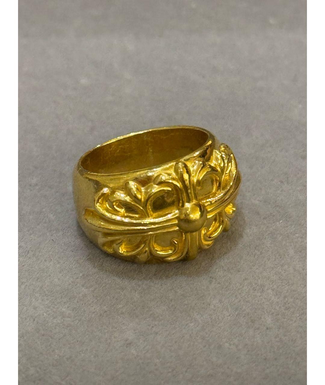 CHROME HEARTS Золотое кольцо из желтого золота, фото 3