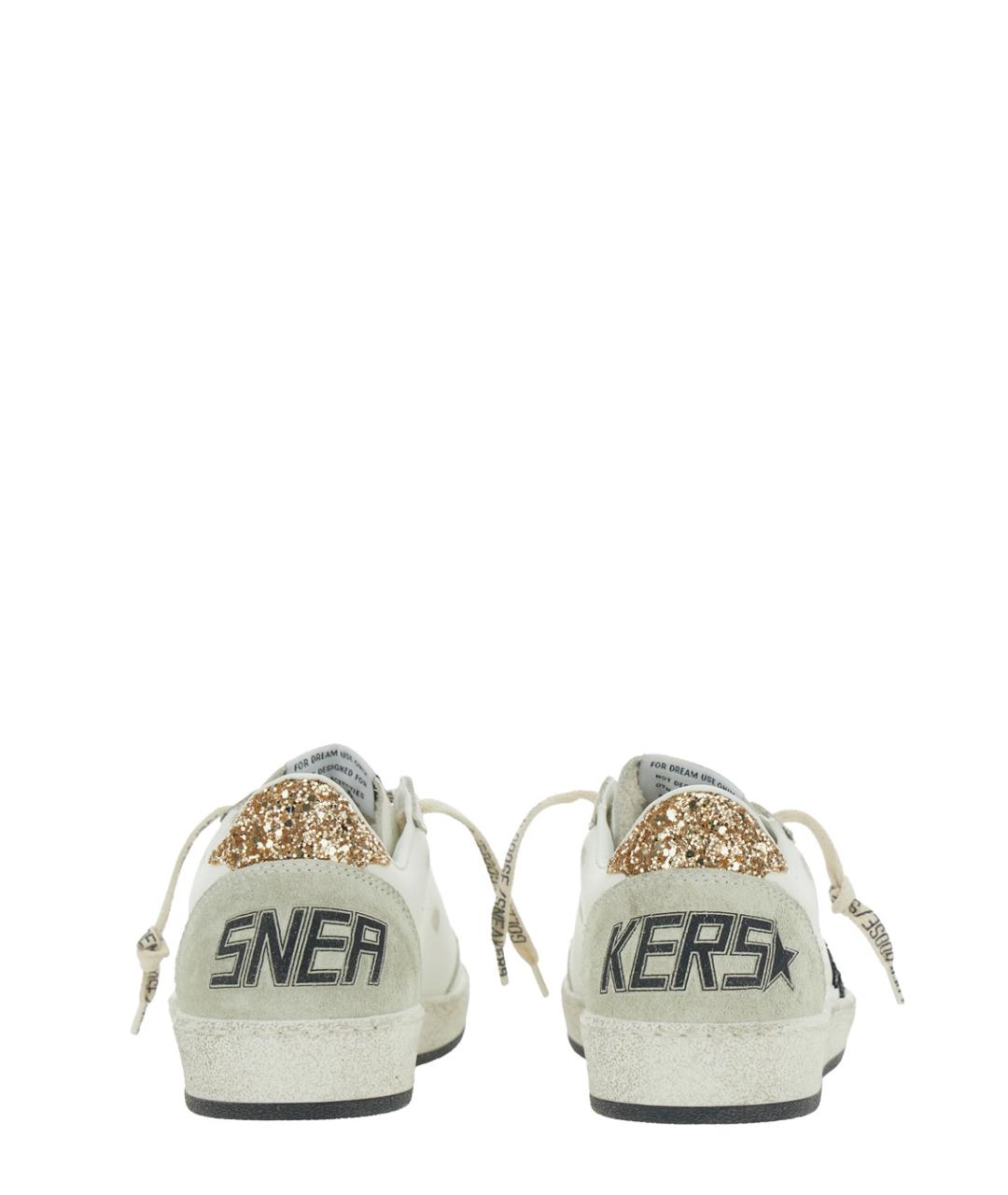 GOLDEN GOOSE DELUXE BRAND Белые кожаные кеды, фото 5