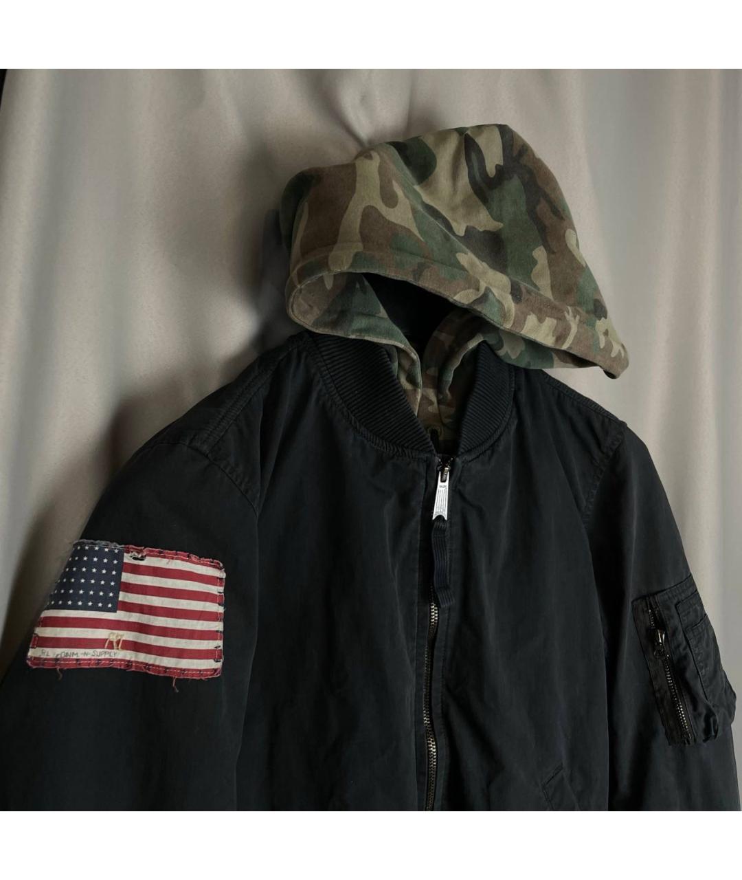 RALPH LAUREN Черная куртка, фото 3